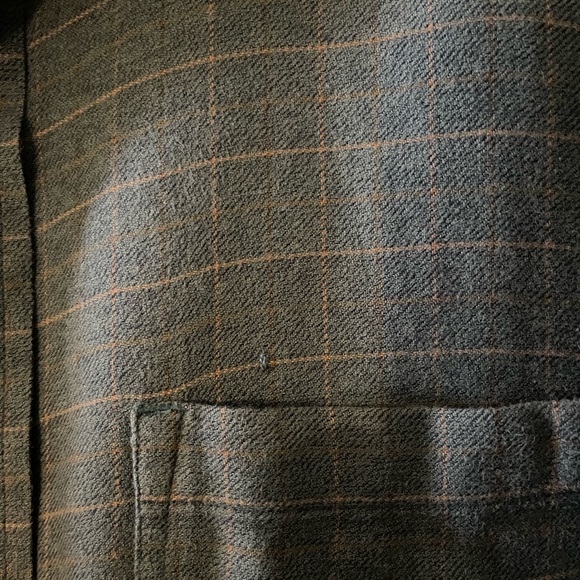 Mens WOOLRICH Flannel button down shirt ! - Picture 3 of 3